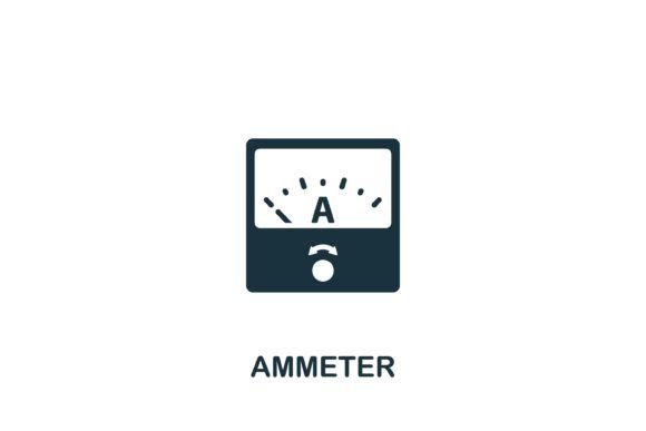 Ammeter Icon Graphics and Icons Review