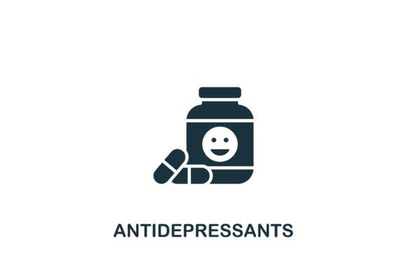 Antidepressants Icon Graphics and Icons Review
