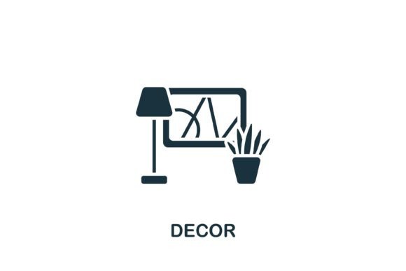Decor Icon Graphics and Icons for Handmade Design