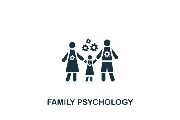 Family Psychololy Icon Graphics and Icons Review