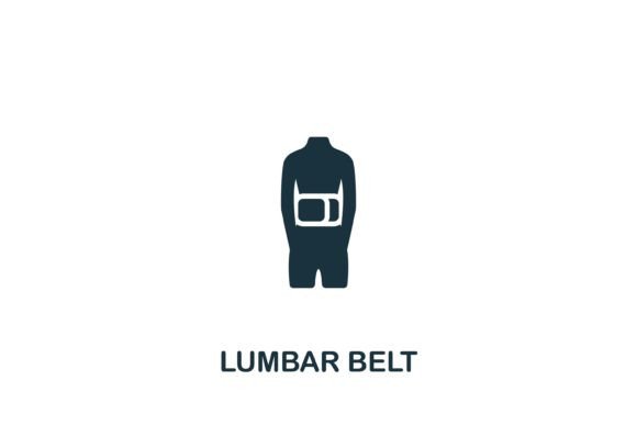 Lumbar Belt Icon Graphics and Icons Review