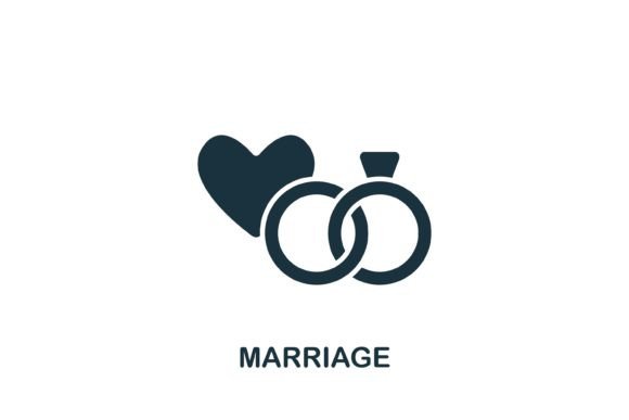 Marriage Icon Graphics and Icons Review