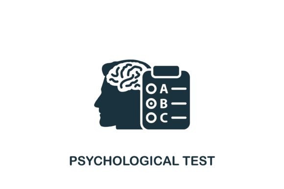 Psychological Test Icon Graphics and Icons Review