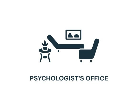 Psychologist S Office Icon Graphics and Icons Review