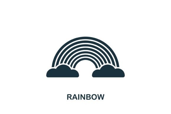 Rainbow Icon Graphics: A Designer’s Review for Icons