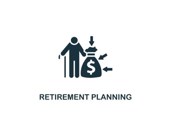 Retirement Planning Icon Graphics and Icons Review