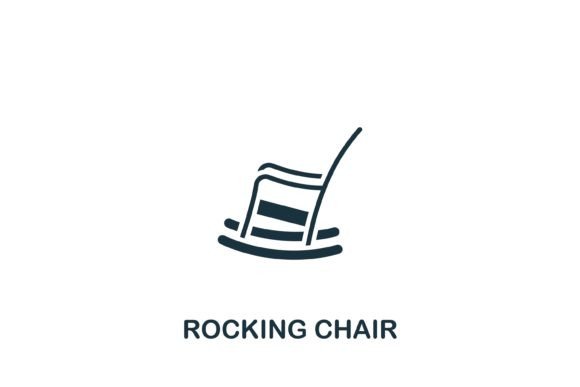 Rocking Chair Icon Graphics and Icons Review