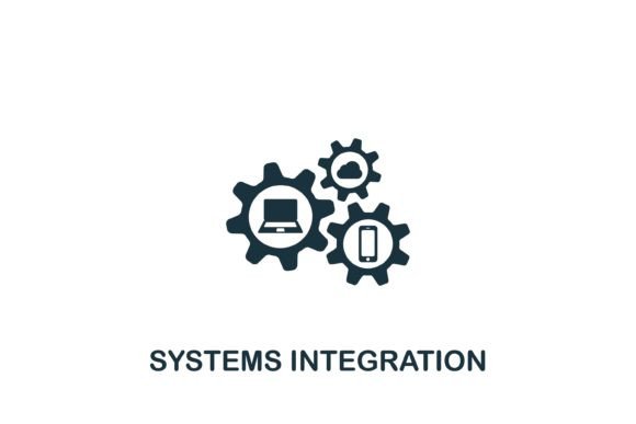 Systems Integration Icon Graphics Review