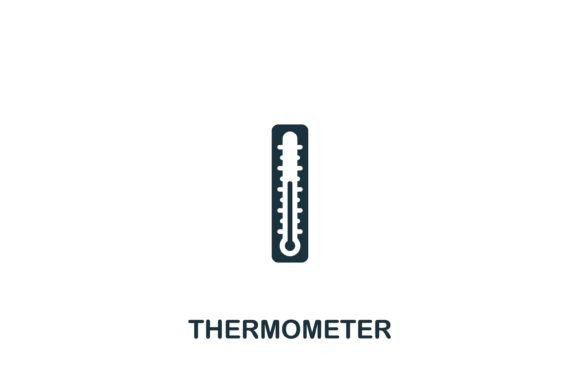 Thermometer Icon Graphics and Icons Review