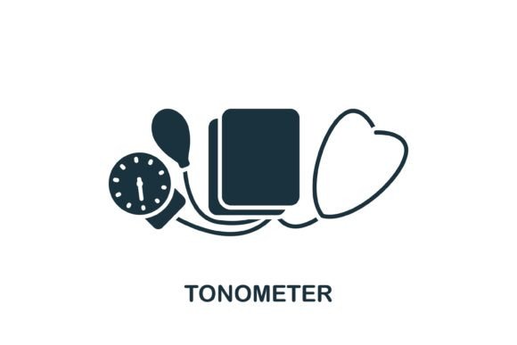 Tonometer Icon Graphics and Icons Review