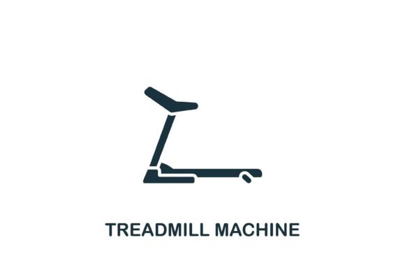 Treadmill Machine Icon Graphics and Icons Review