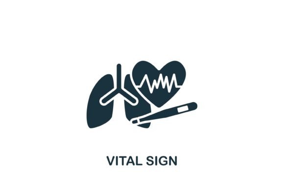 Vital Sign Icon Graphics and Icons Review
